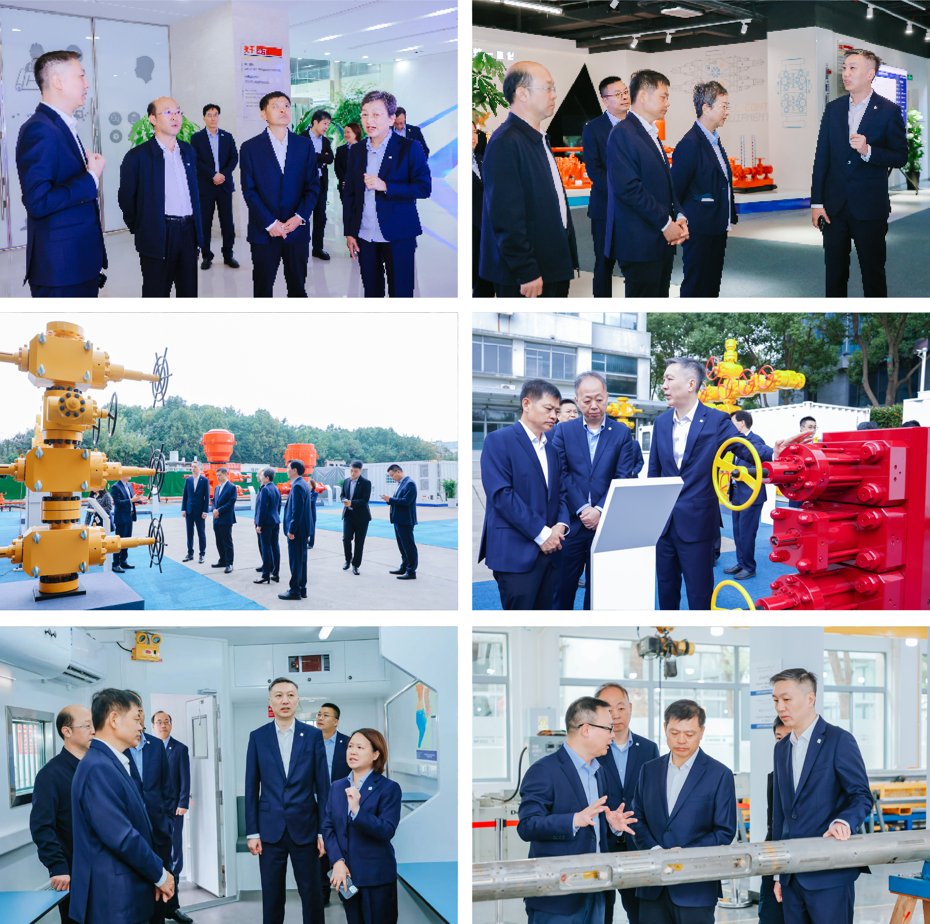 中國(guó)石化領(lǐng)導(dǎo)劉會(huì)友、張建闊一行蒞臨神開參觀考察(圖3)